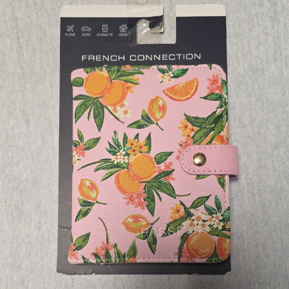 French Connection Travel Passport Wallet